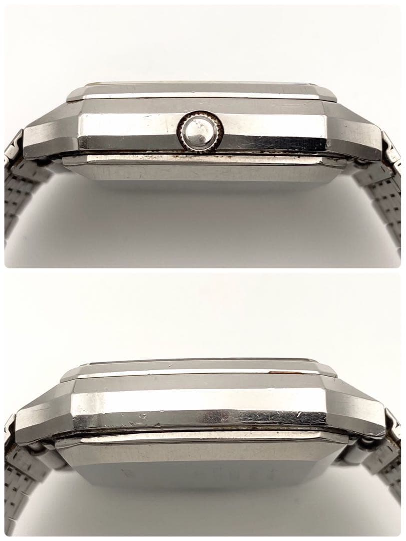 【稼動品】SEIKO デイデイト スクエア クォーツ 腕時計 0823-5000