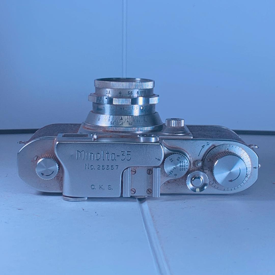 ミノルタ minolta-35 model-f レンジファインダー ジャンク品