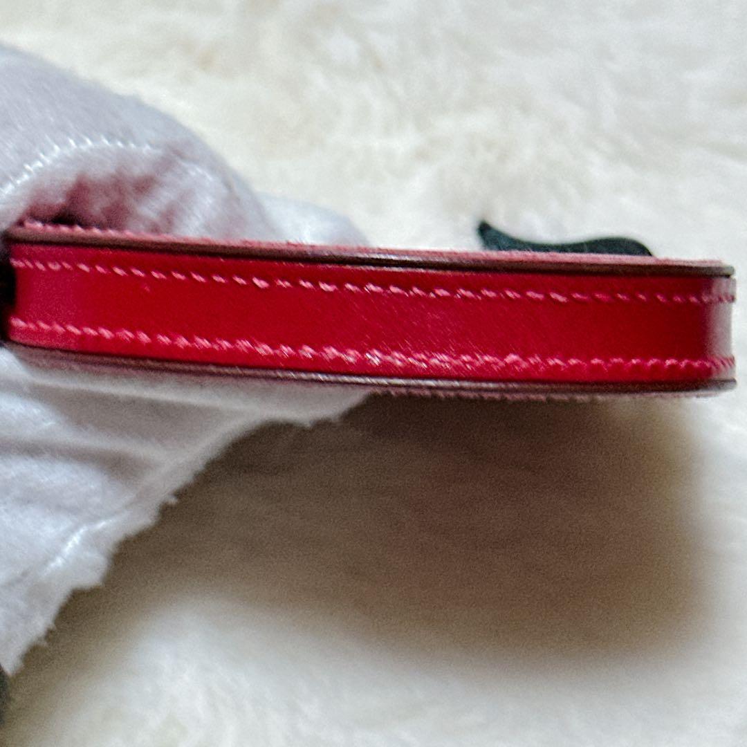 エルメスHERMÈS リンゴ型 ケース 赤