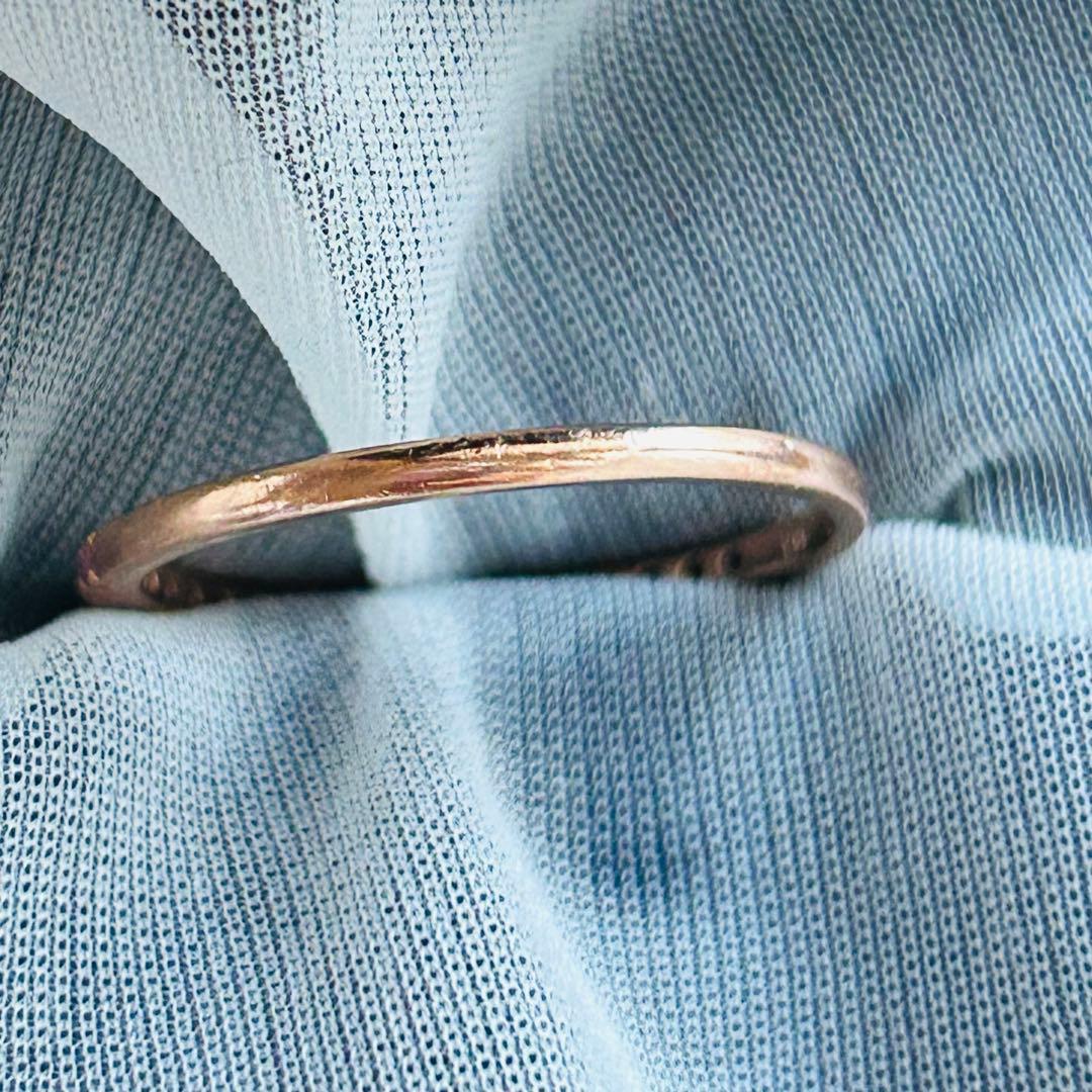 ピンクサファイア　ピンクトルマリン　リング　指輪