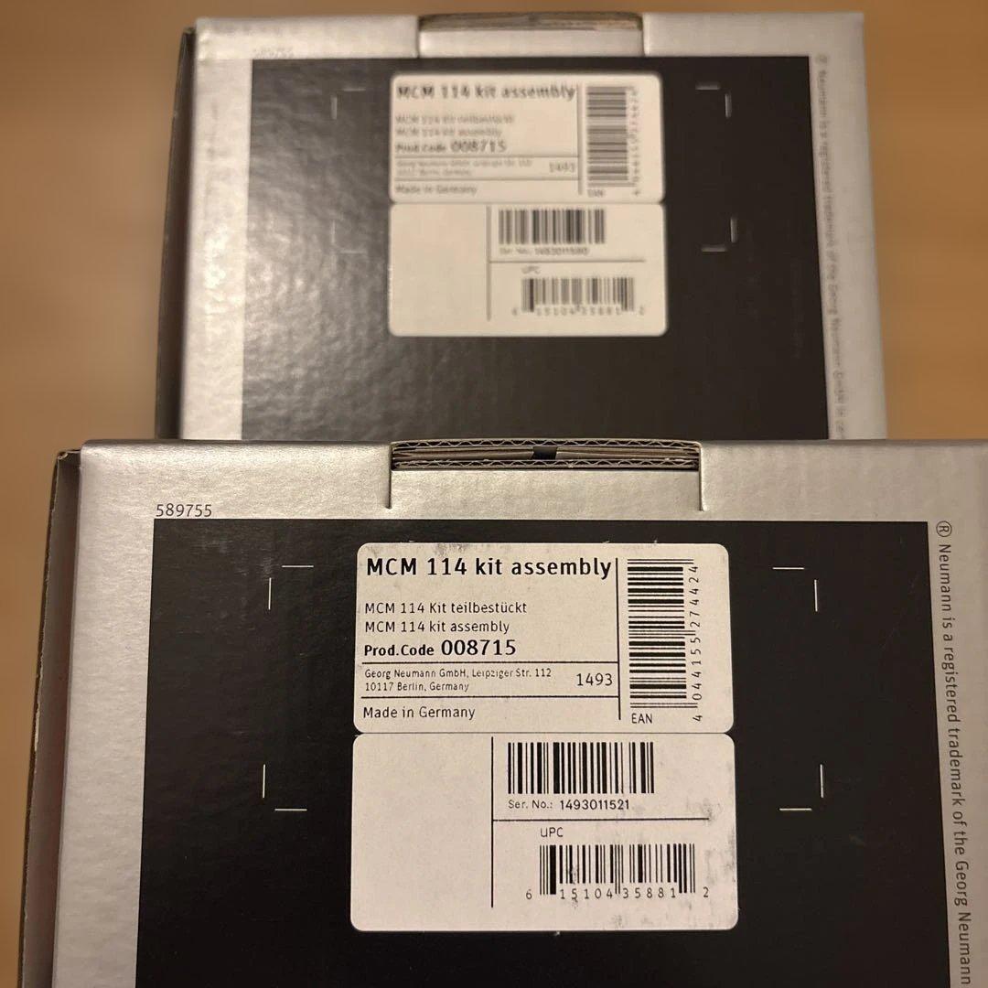 り*ー様 Neumann MCM 114 STEREO SET PIANO