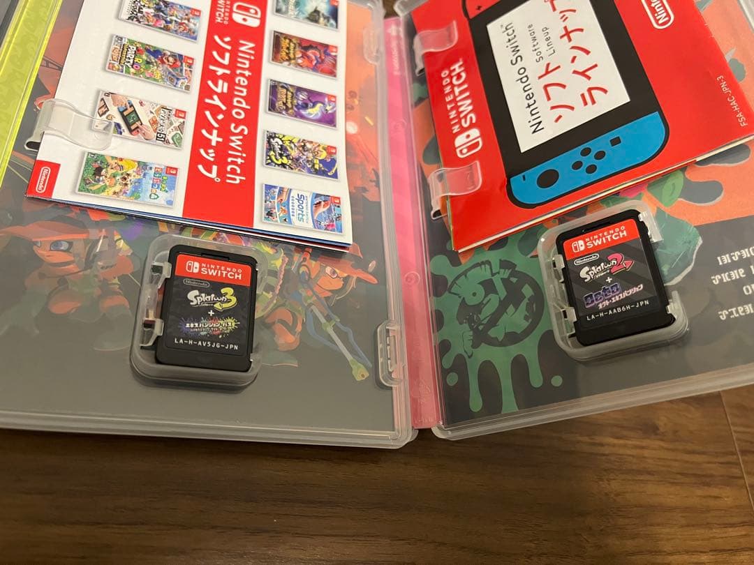【極美品】Splatoon 3 & 2 パッケージ版 + エキスパンションパス