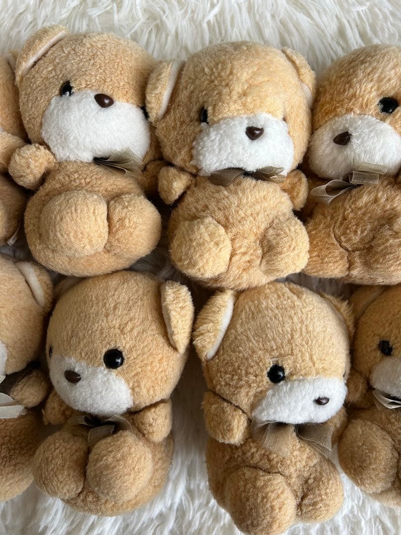 希少 日本製 サンアロー くまぬいぐるみ 昭和レトロ 9 1985年-1990年