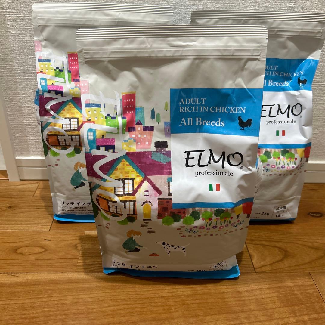 ELMO リッチ イン チキン 3kg 楽天市場】☆【幼犬 子犬用 イタリア製