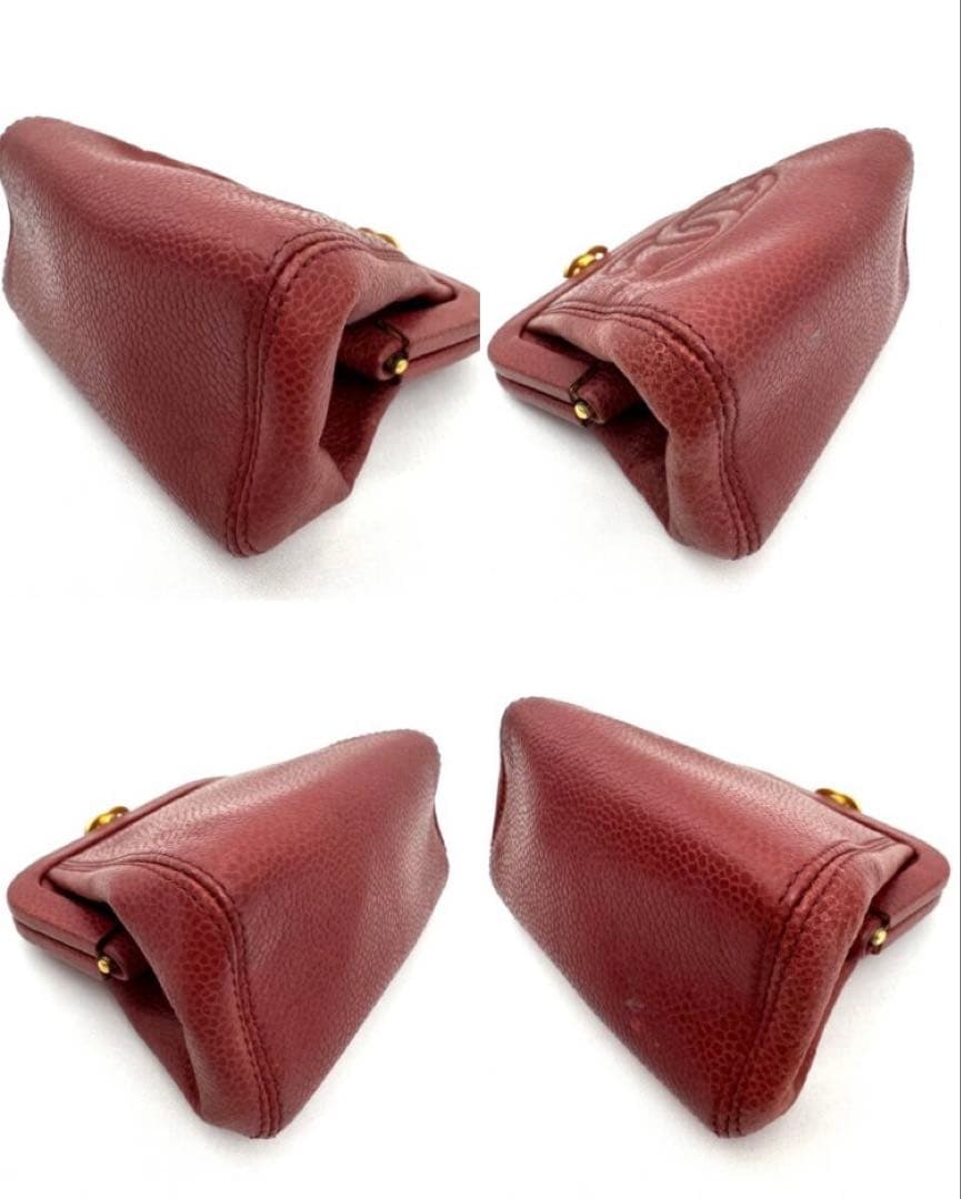 激レア❤️CHANEL❤️ヴィンテージ❤️ミニ財布❤️小銭入れ　レッド