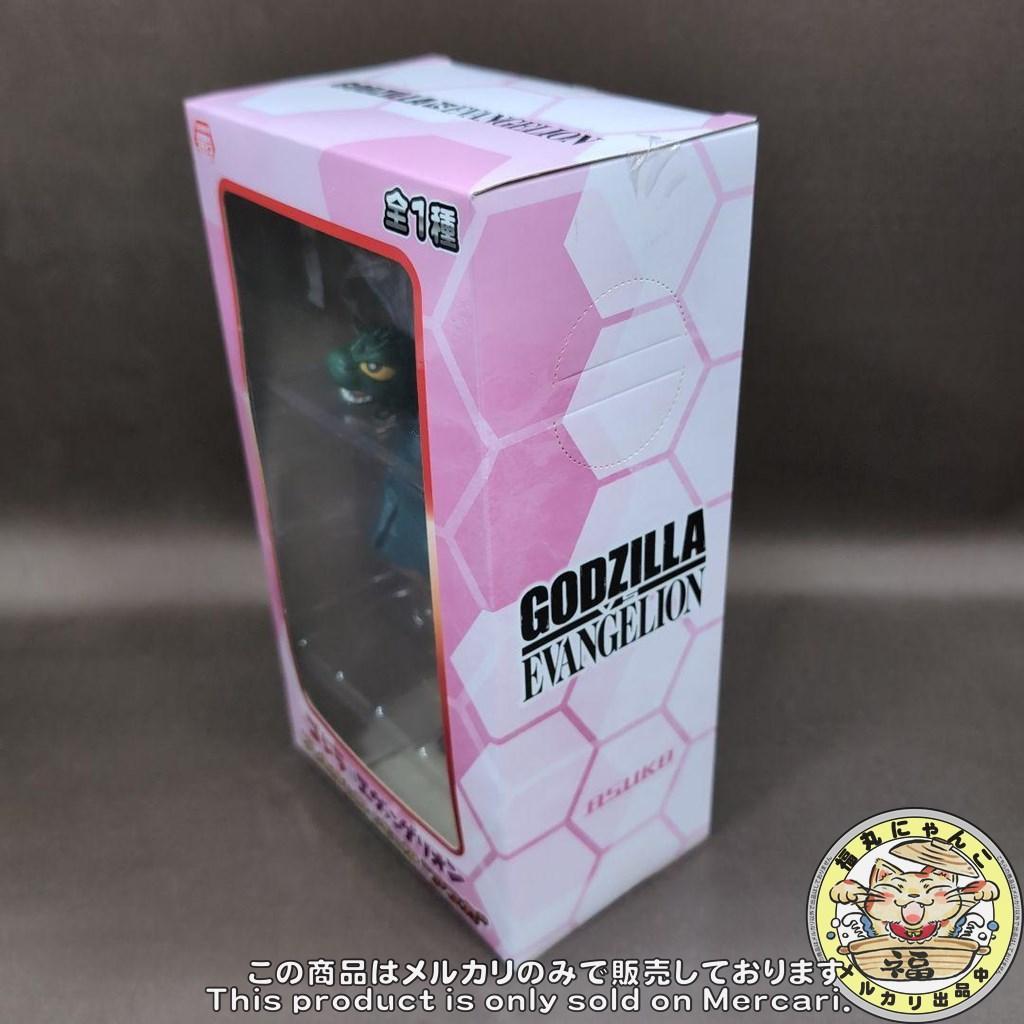 ゴジラ対エヴァンゲリオン プレミアムフィギュア レイ & アスカ ゴジラ
