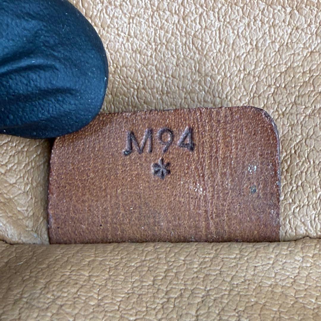 CELINE セリーヌ バニティバッグ マカダム柄 トリオンフ PVC ブラウン