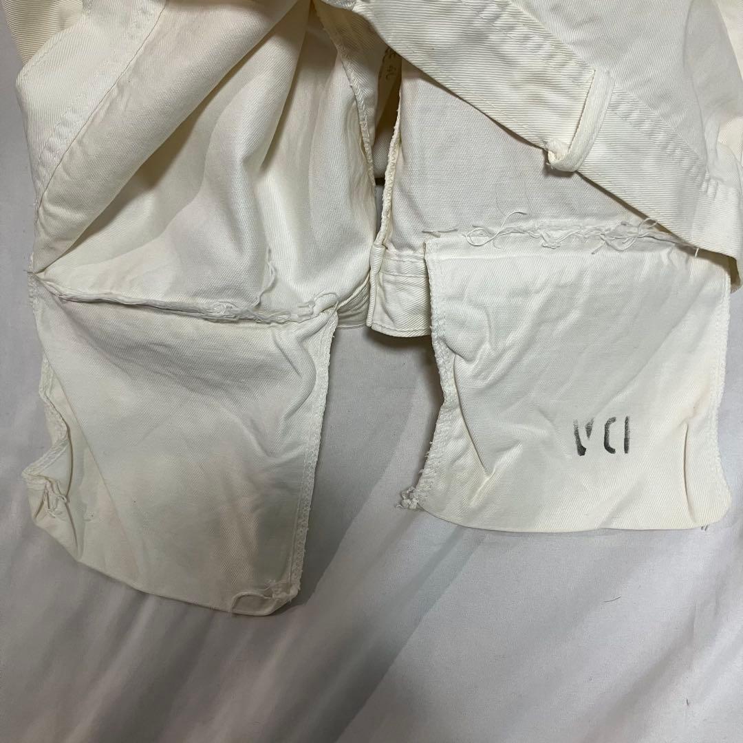 米軍　USN 40's US NAVY デッキ　セーラーパンツ　巻きパンツ　実物