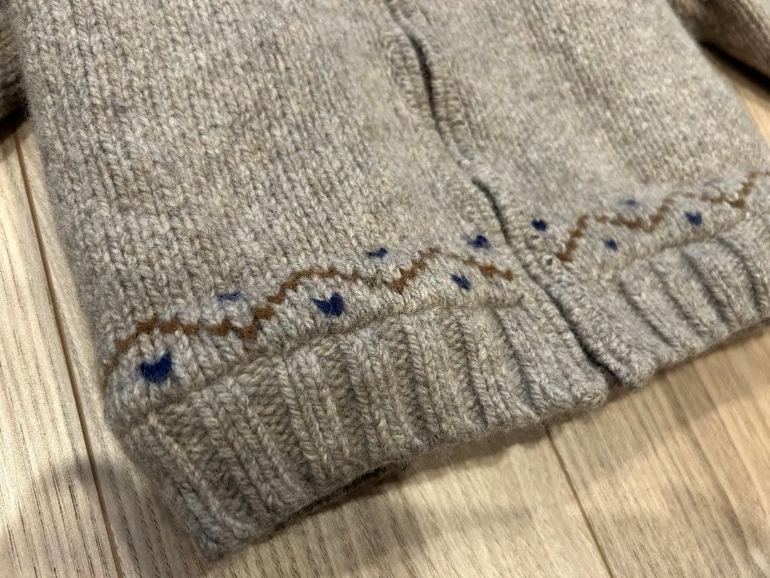 ファミリア　ニットジャケット　90cm