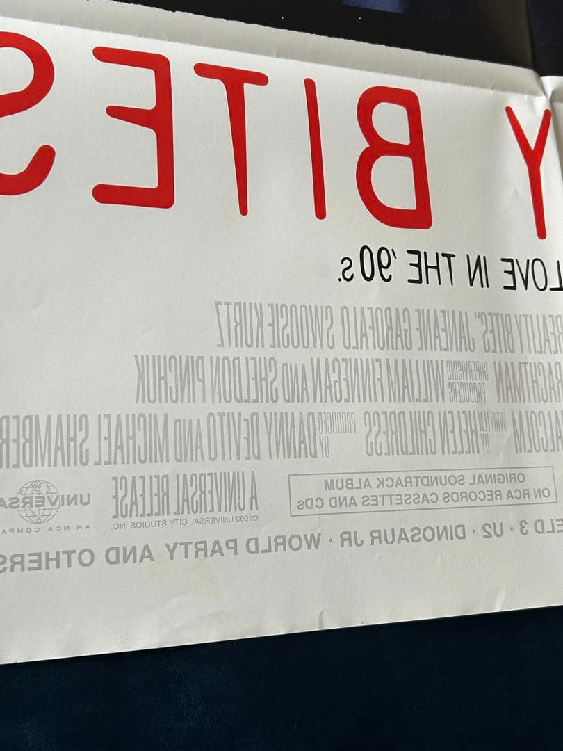 リアリティ・バイツ　USオリジナル映画ポスター