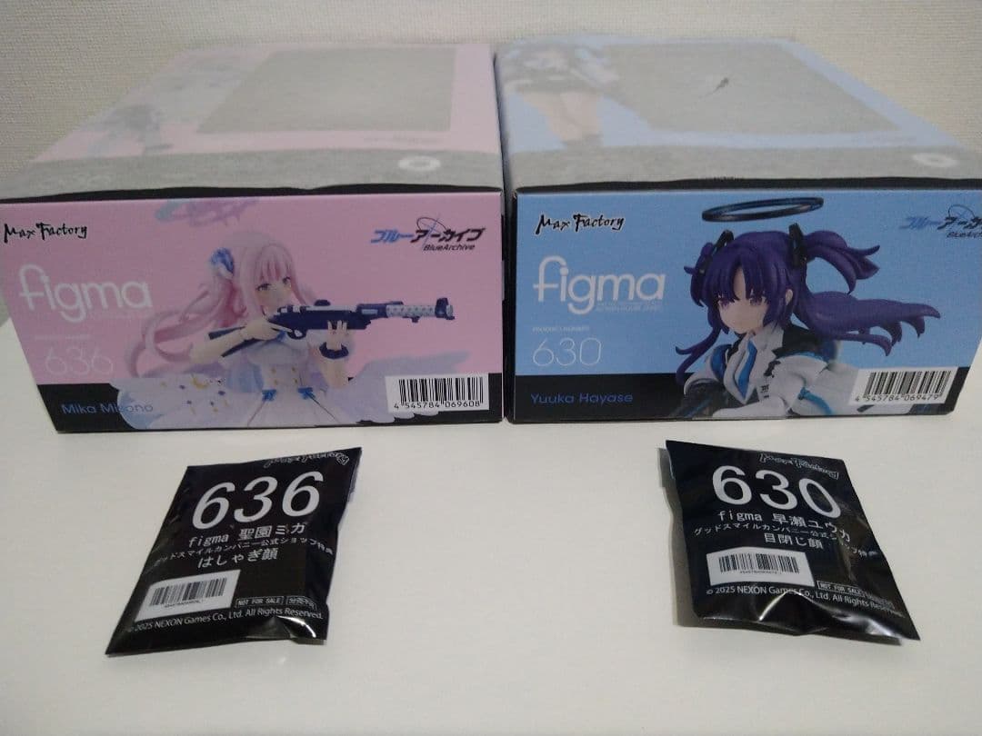 【特典付き未開封品】figma 聖園ミカ 早瀬ユウカ　ブルーアーカイブ