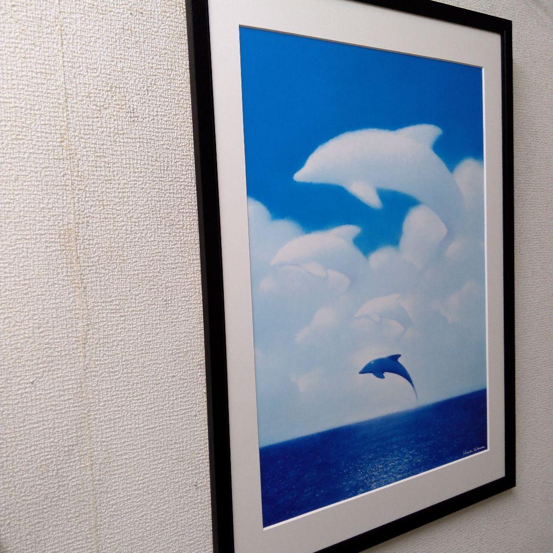 Henri Womer イルカの絵画