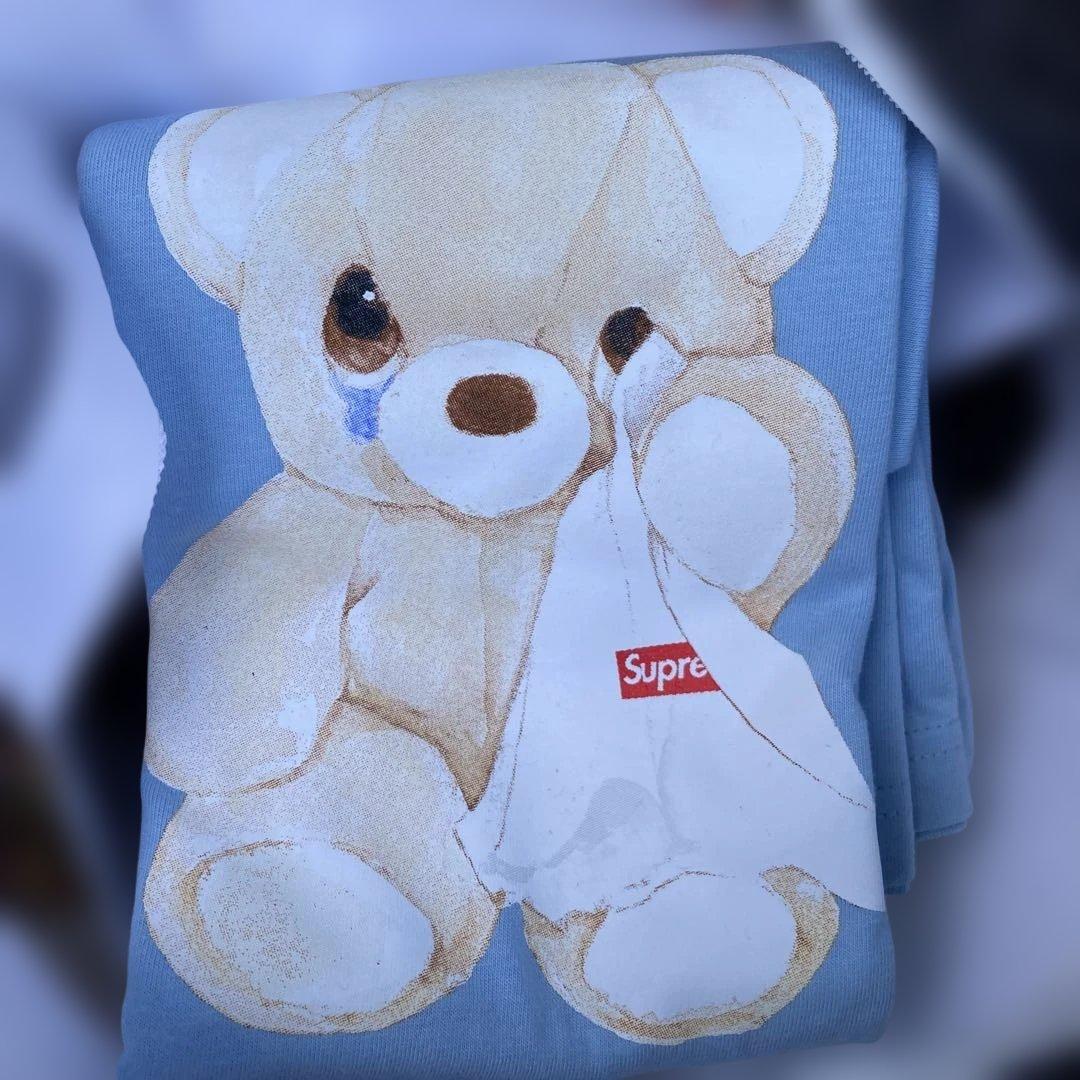 Supreme Bear Tee Powder Blue Lサイズ 新品