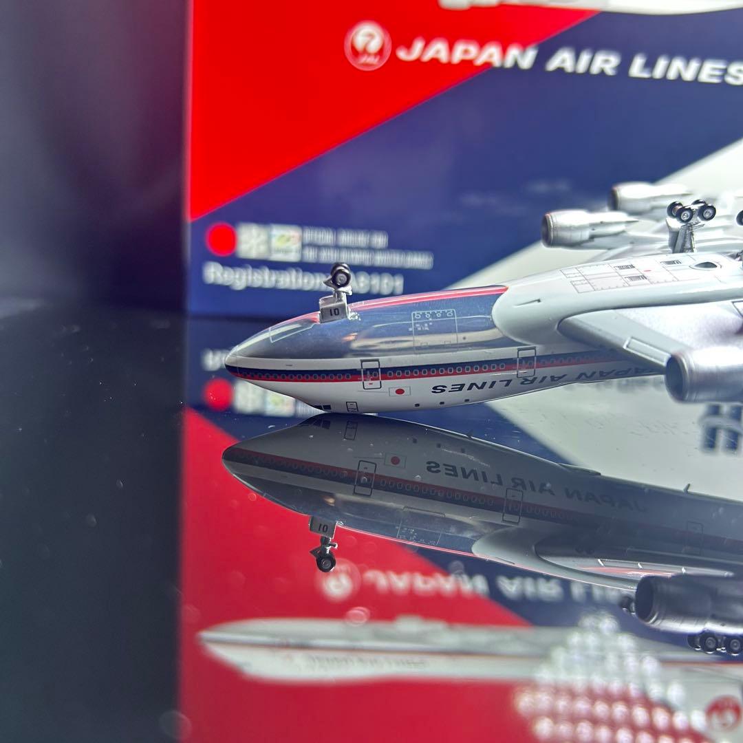 Hxmodel JAL B747-100 JA8101 1/400 スタンド付 - メルカリ