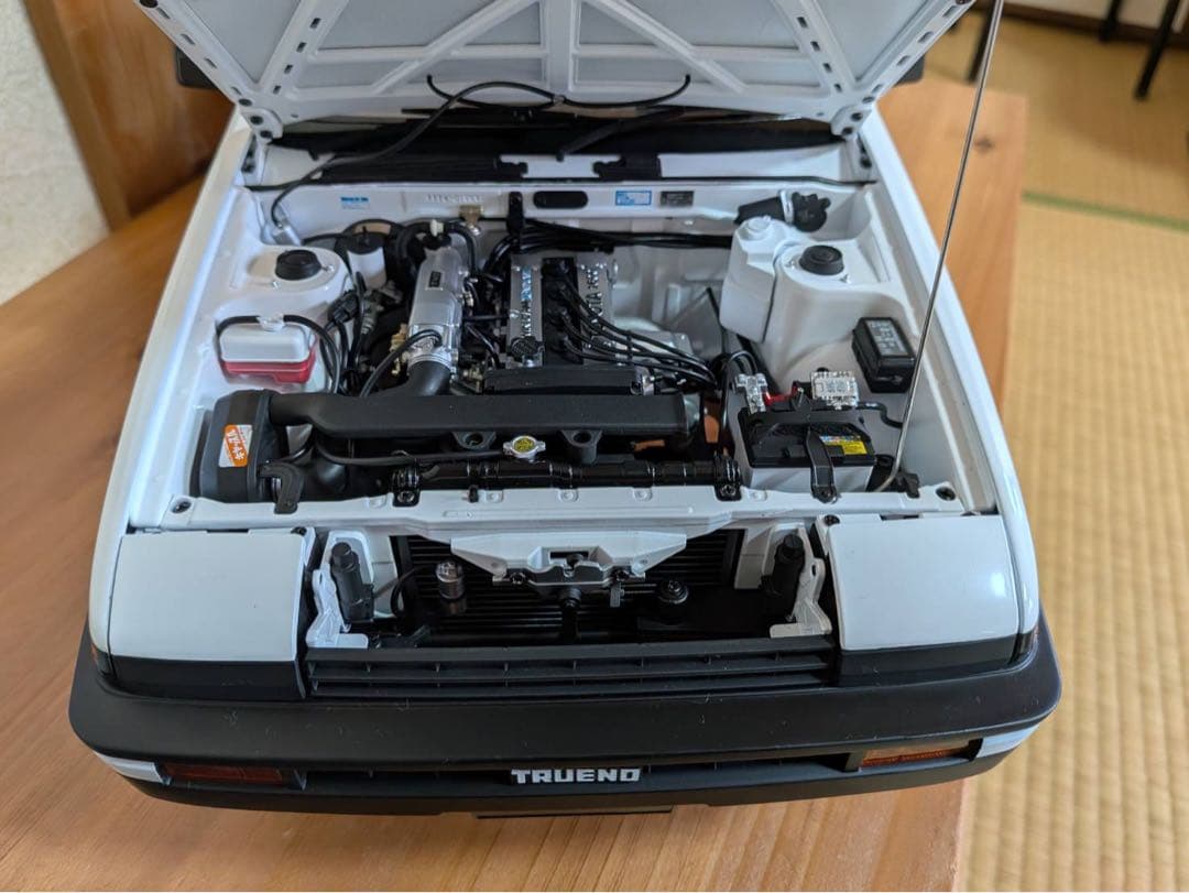 ディアゴスティーニ AE86 1/8トレノ完成品