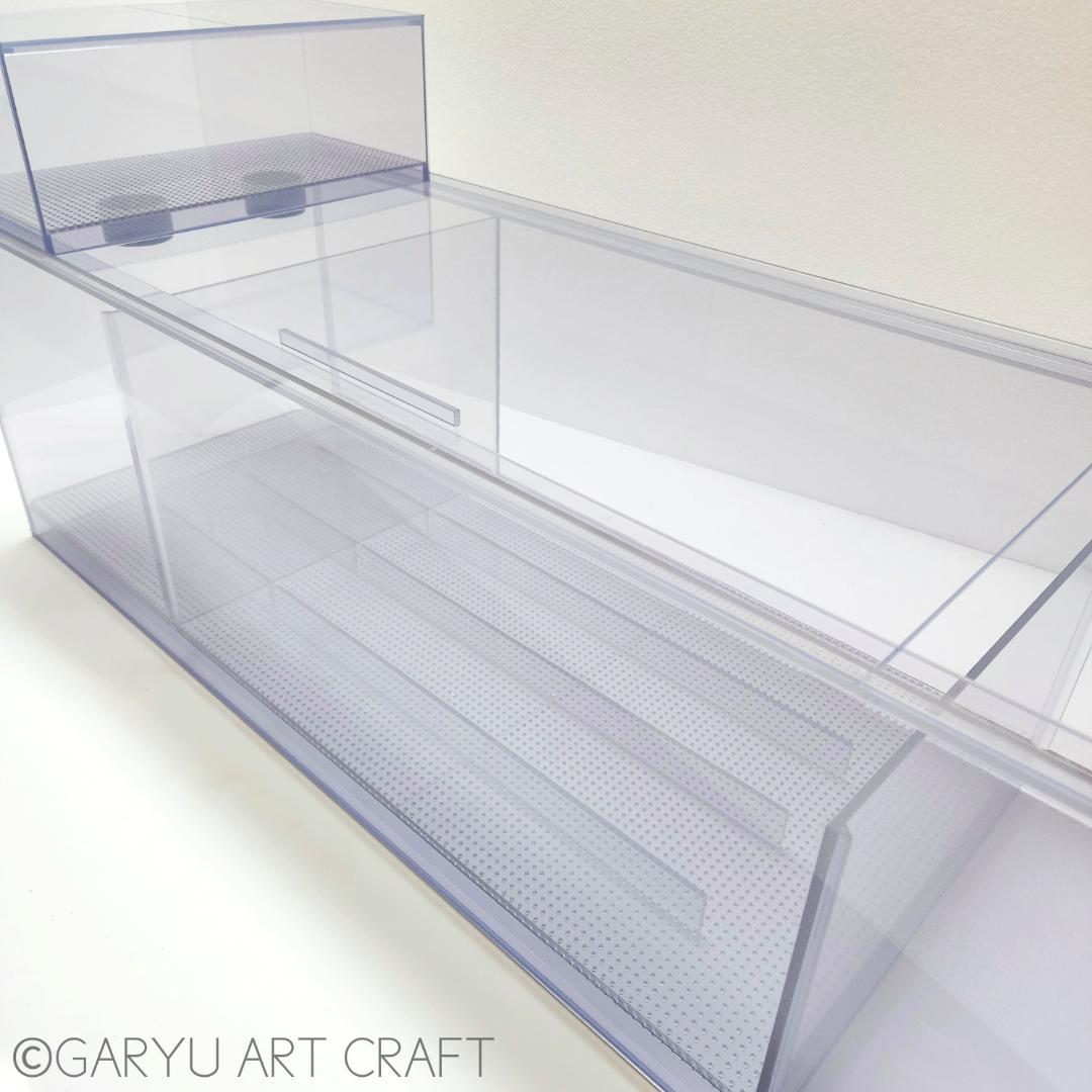 □大型3層式濾過槽□1500×450×350h□オーバーフロー水槽