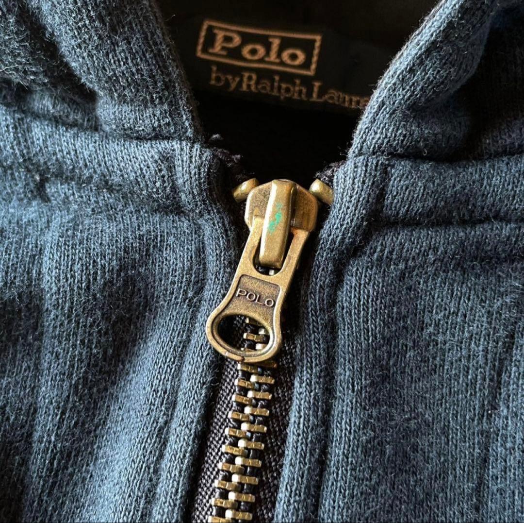 Polo Ralph Lauren ビッグポニー ジップパーカー ブラック
