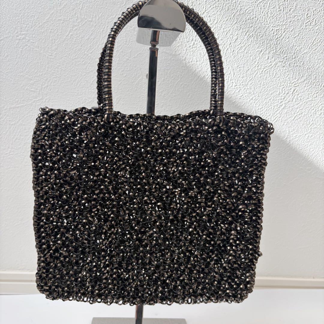 極美品　現行カラー　アンテプリマ　スタンダード　スクエア　ミディアム　ブラック