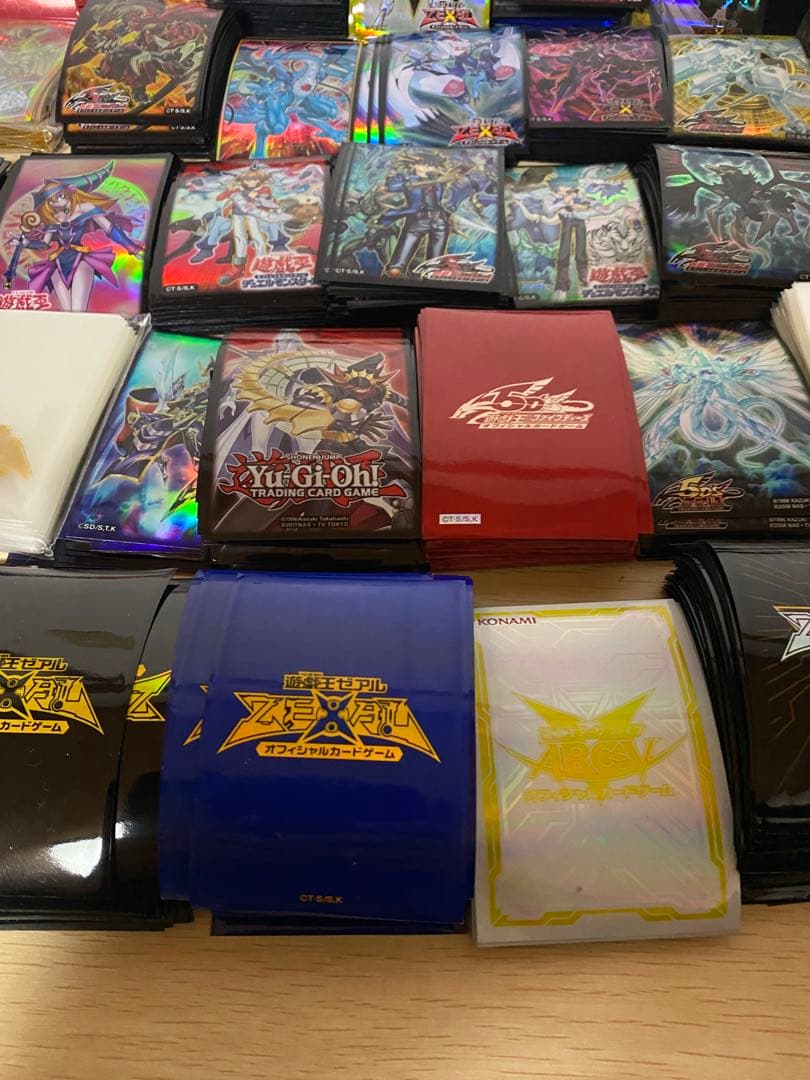 遊戯王　スリーブ　大量まとめ　5ds ゼアル　アークファイブ