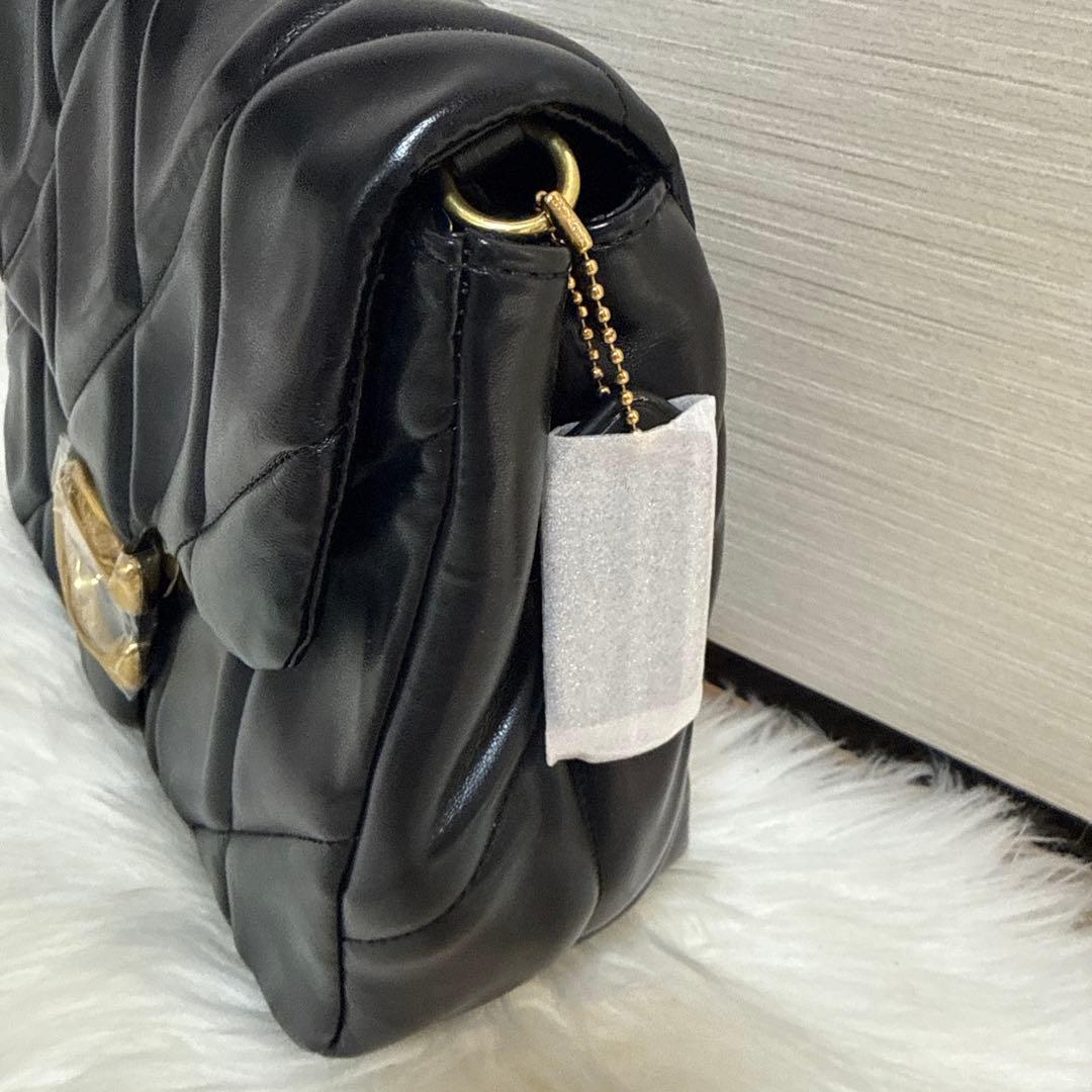 COACH タイムズ スクエア タビー ショルダー バッグ・キルティング