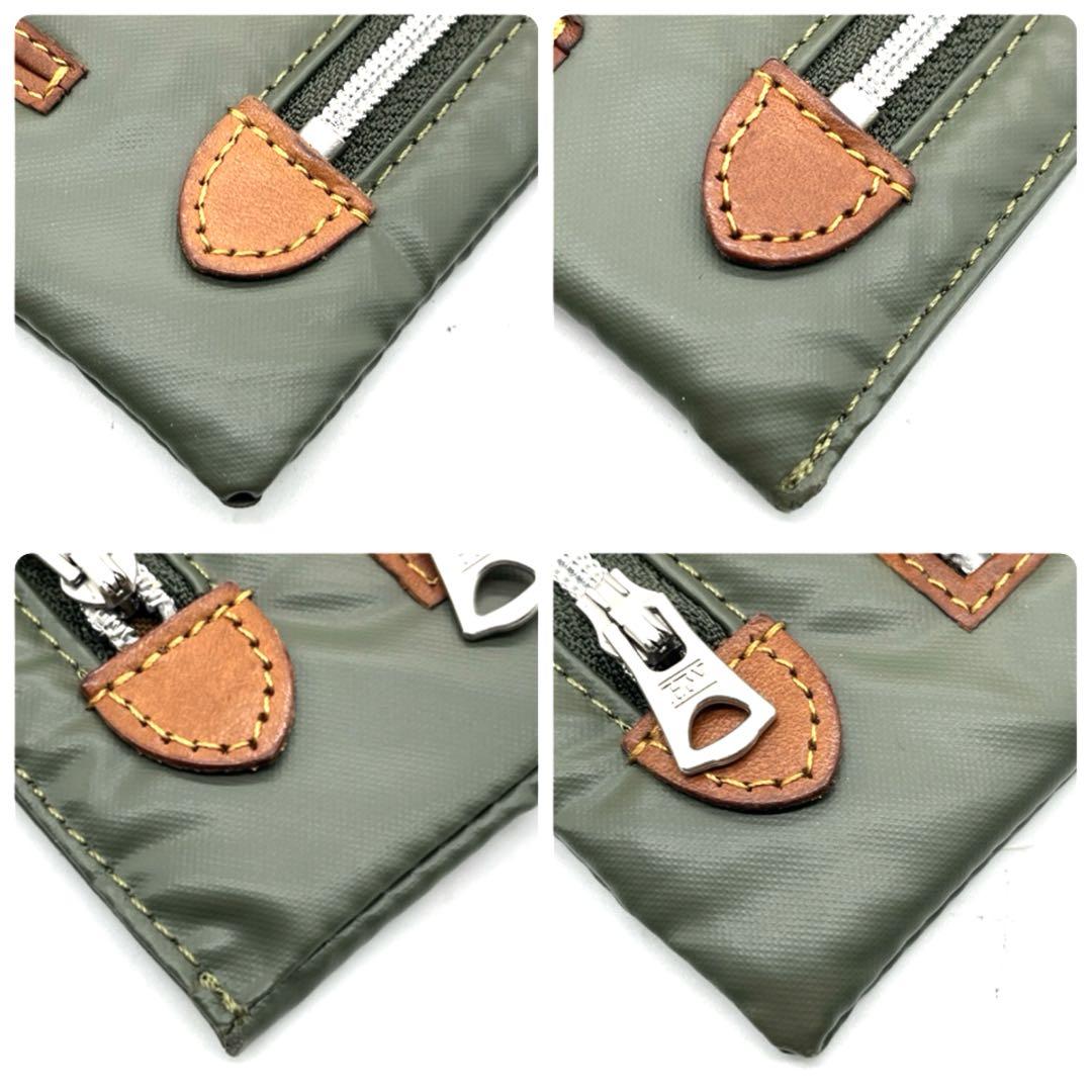 【未使用級 極美品 超希少】ハンティングワールド オフロードライン マルチポーチ