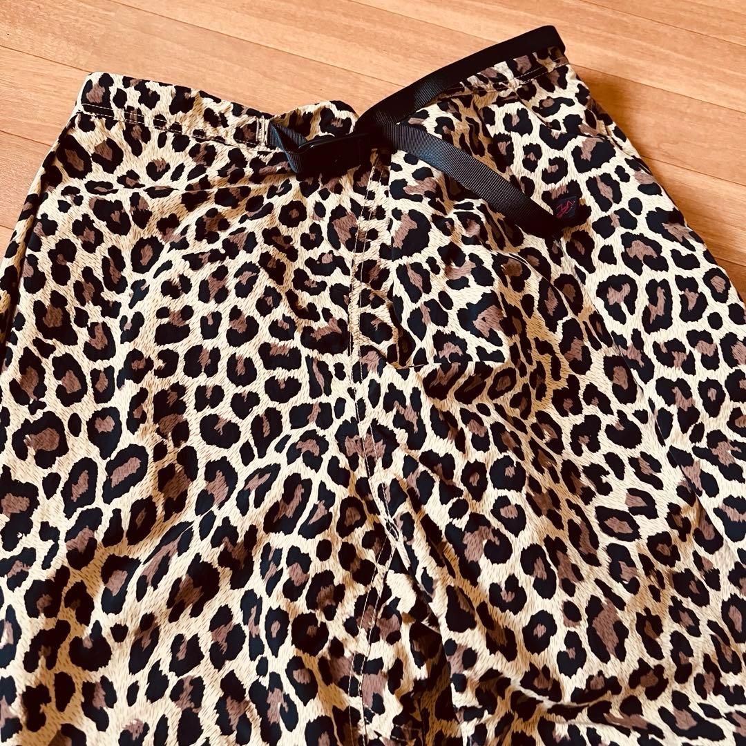 最終　グラミチ×ニコアンド　ヒョウ柄サルエルラップパンツ　限定　ユニセックス