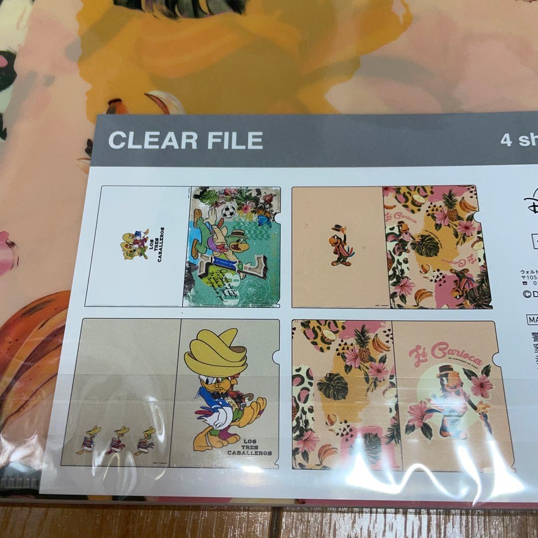 ディズニー ホセ ポストカード ディズニー 三人の騎士 クリアファイル
