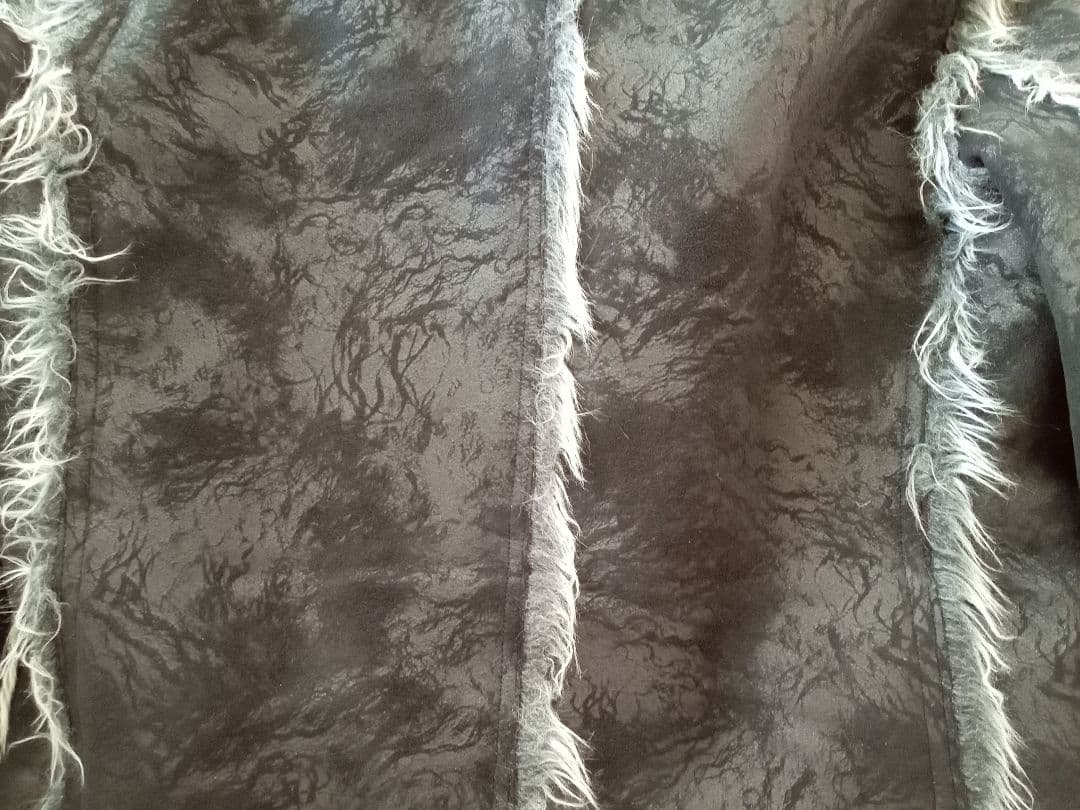 美品　TETE HOMME　ムートン　ファー　毛皮　アーカイブ　y2k