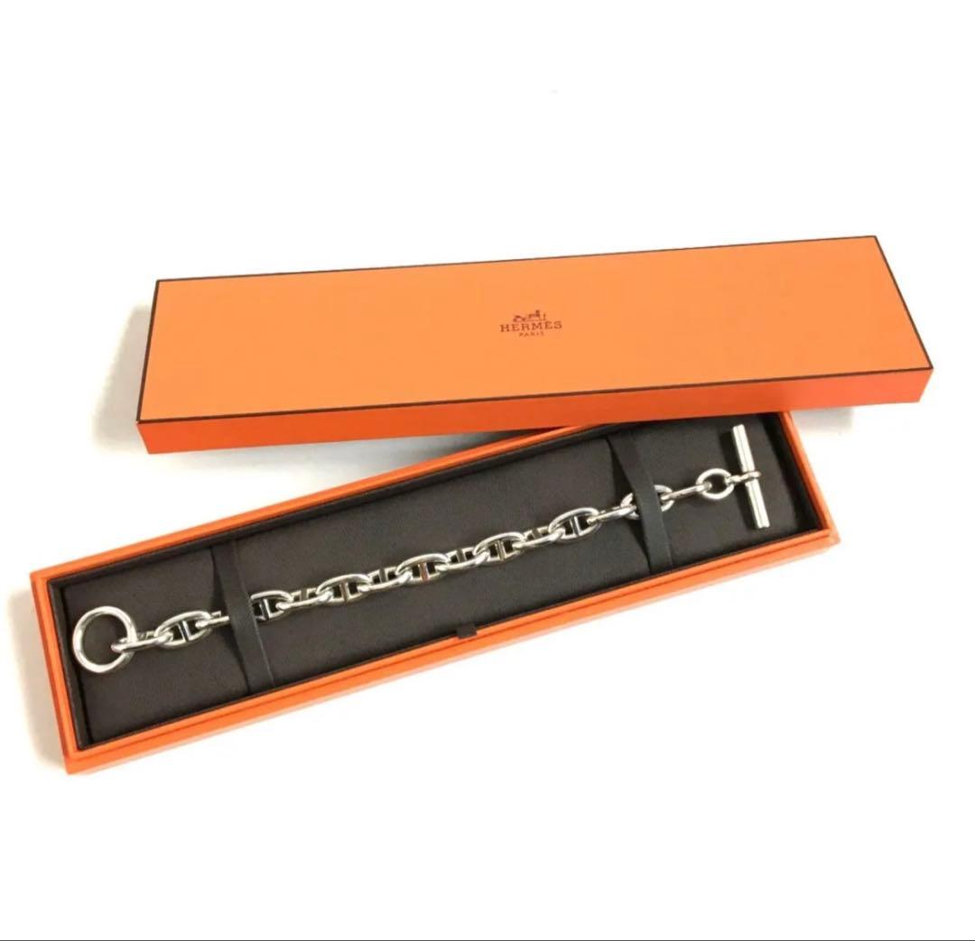 美品▼HERMES エルメス シェーヌダンクルGM 15LINK