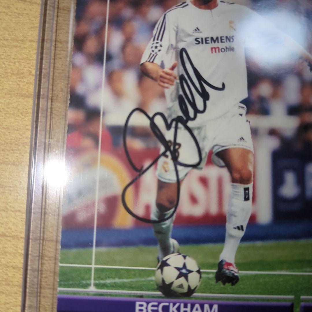 【美品、貴重】デイビッド・ベッカム【直筆サイン】『Paniniカード』