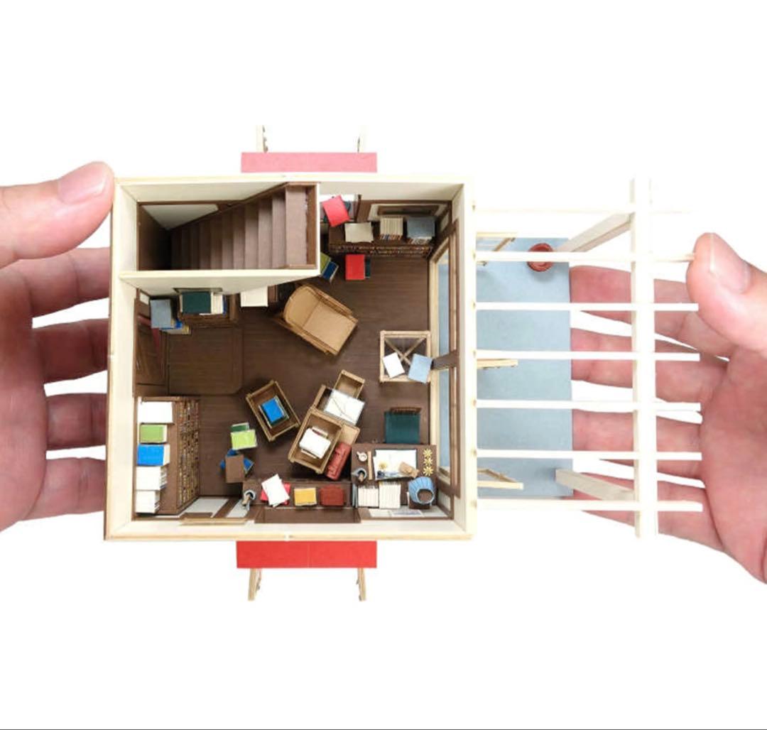 となりのトトロ みにちゅあーとキット お父さんの書斎(MK07-45)