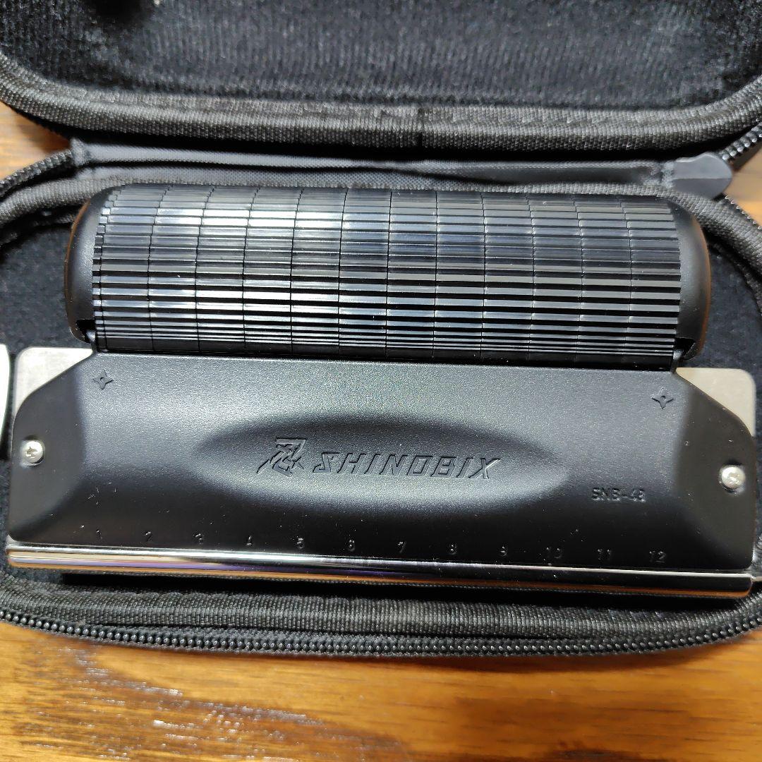 クロマチックハーモニカSCX-48　shinobixセット