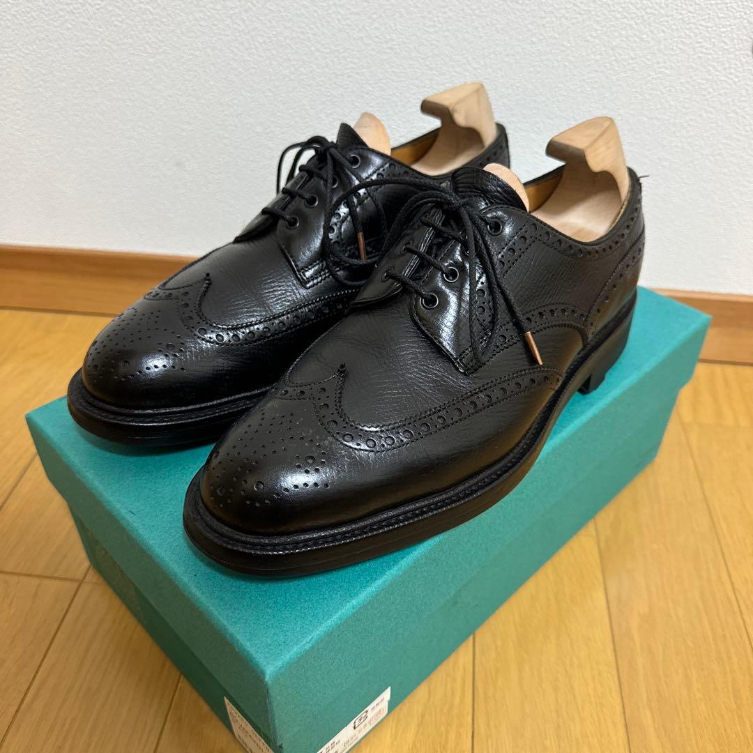 EDWARD GREEN ブラックユタカーフ　BORROWDALE