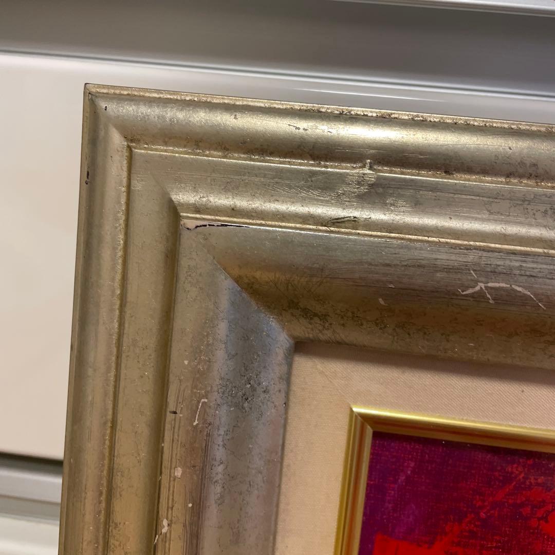 Nader 花瓶の花 2000年油彩画