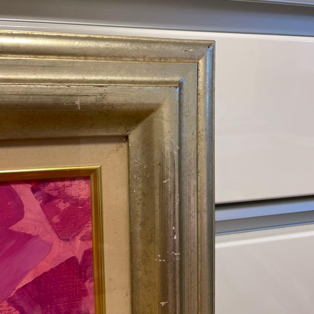 Nader 花瓶の花 2000年油彩画