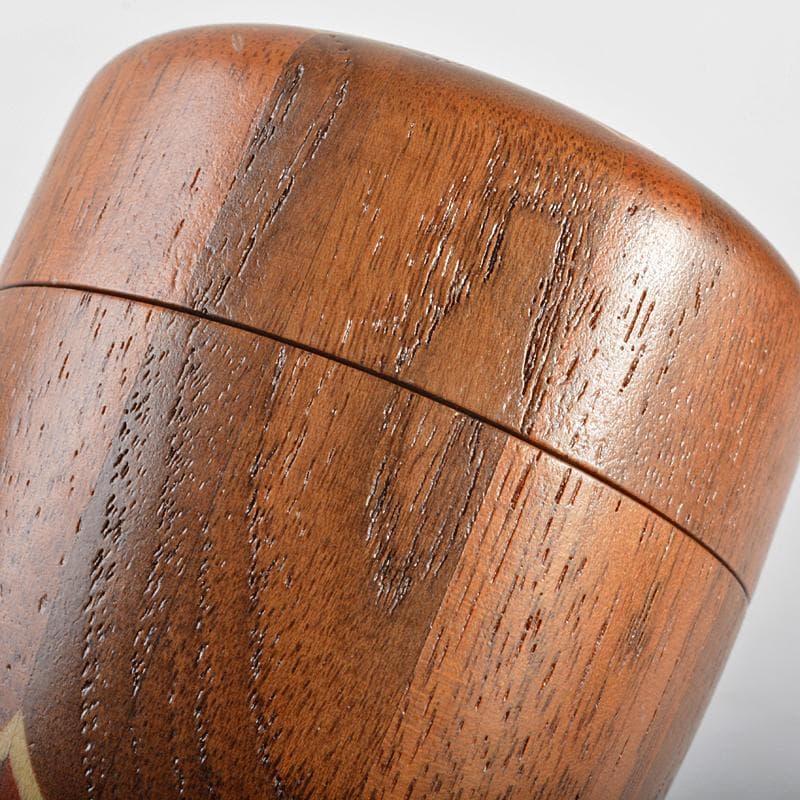 茶道具　箱根寄木細工　棗　V　R6988