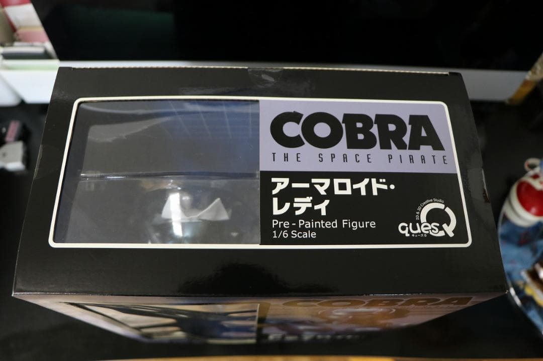 新品未開封 キューズQ スペースコブラ 1/6 アーマロイド レディ フィギュア
