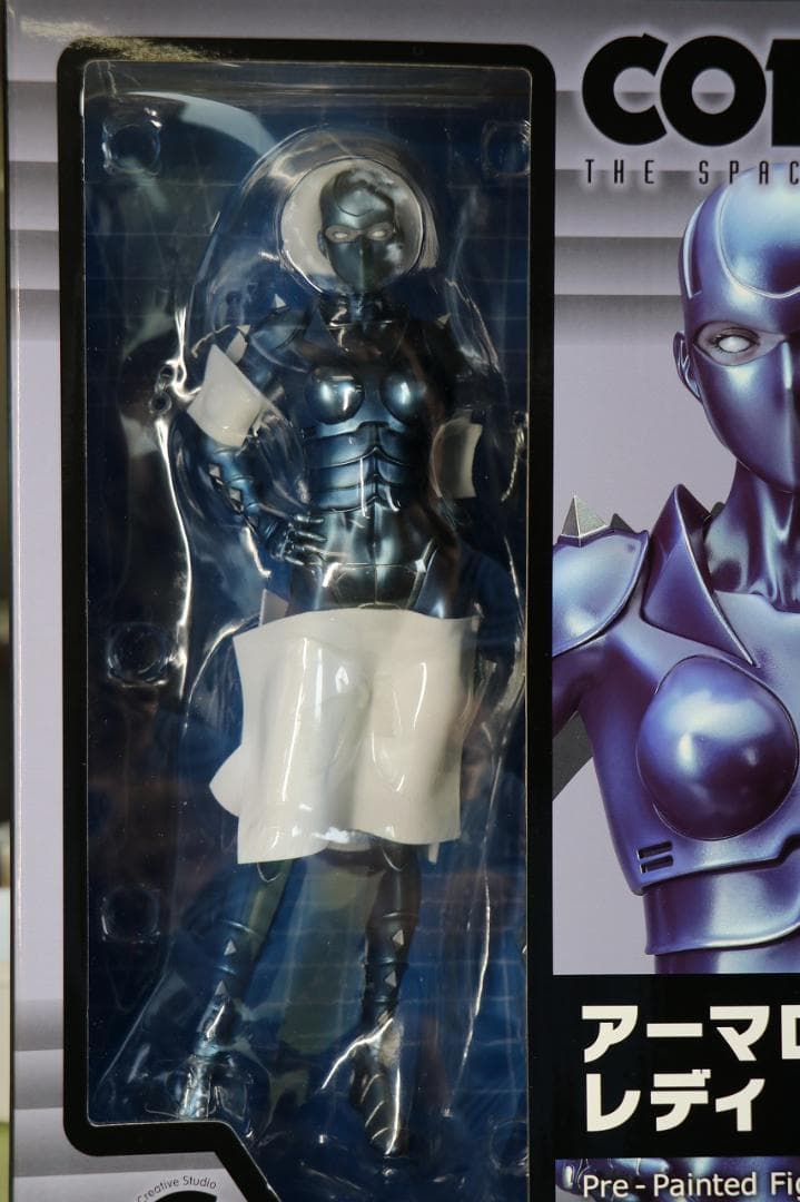 新品未開封 キューズQ スペースコブラ 1/6 アーマロイド レディ フィギュア