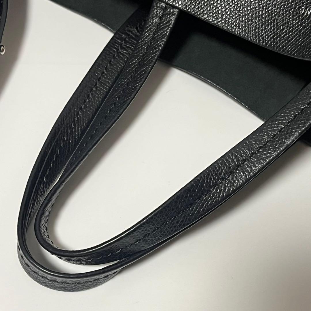 ✨未使用に近い✨　 CELINE バーティカルカバ　黒　バッグ　ハンド