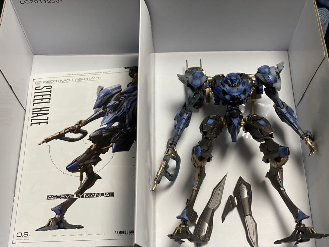 アーマードコア　スティールヘイズ　プラモデル完成品　コトブキヤ