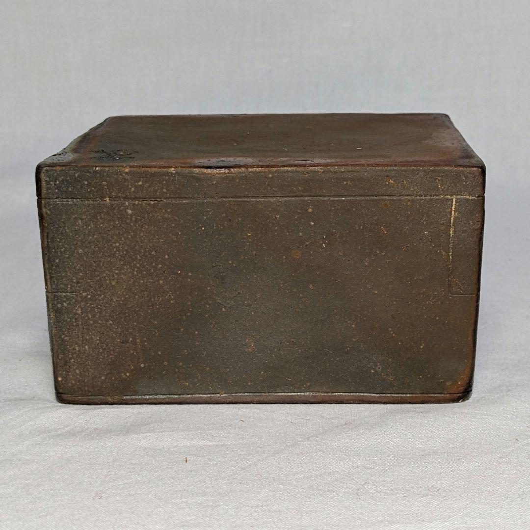 小西陶古 備前焼 子置物 共箱 細工物 ネズミ 鼠 珍品 工芸品 縁起物