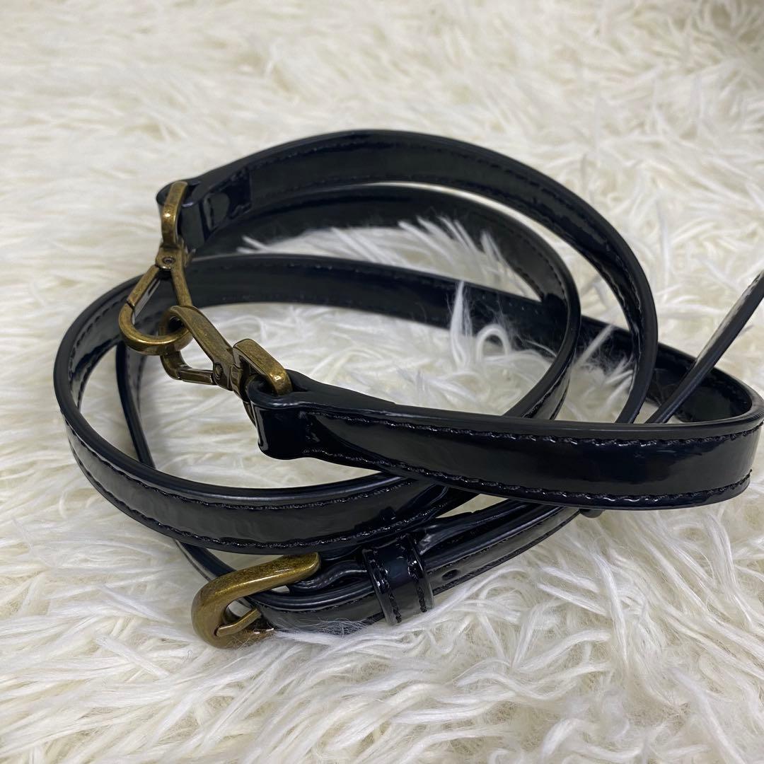 【★銀猫★】ANNA SUI 2way ハンド ショルダーバッグ ブラック