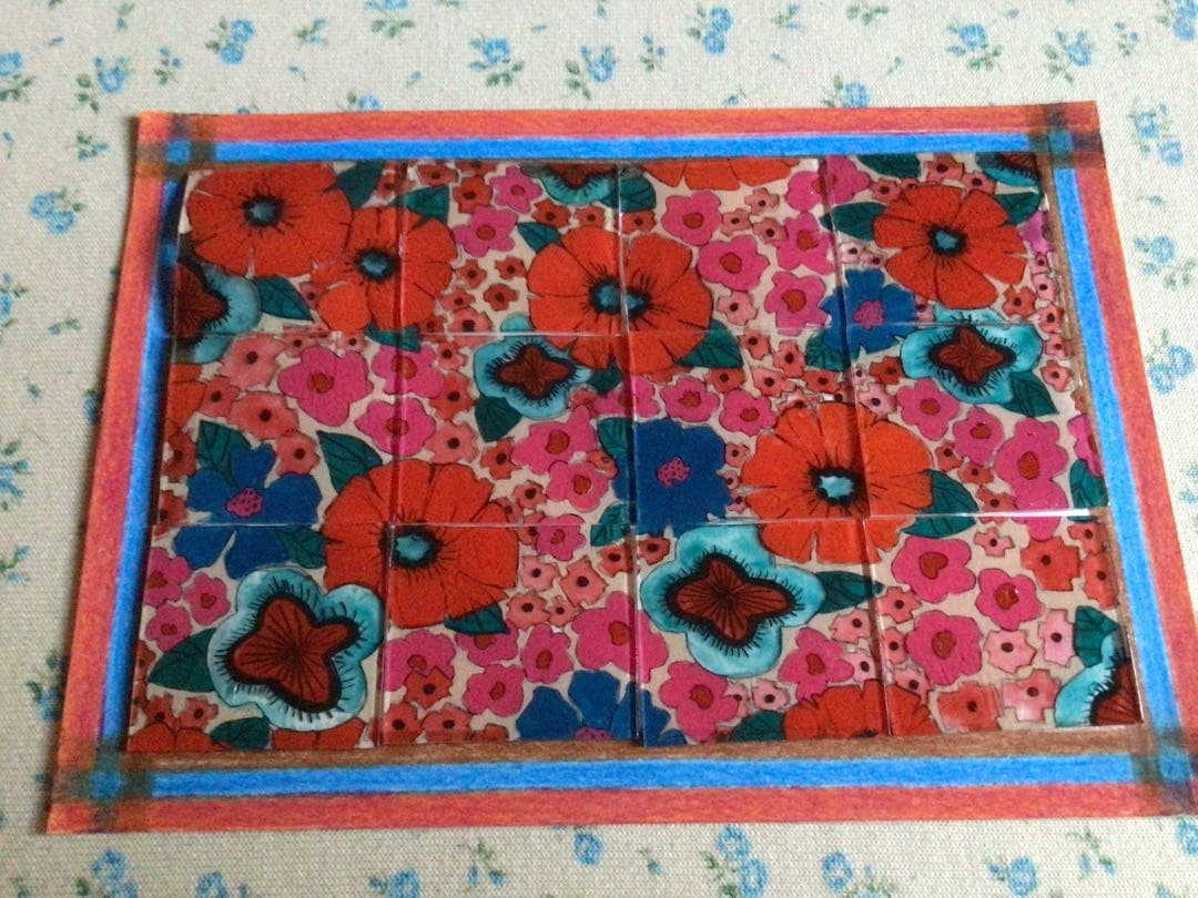 ガネーシャさん専用ですパステル画 3点セット 果物と花