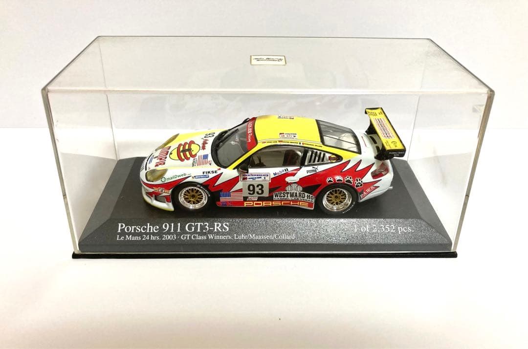 MINICHAMPS ポルシェ911 GT3-RS ミニカー
