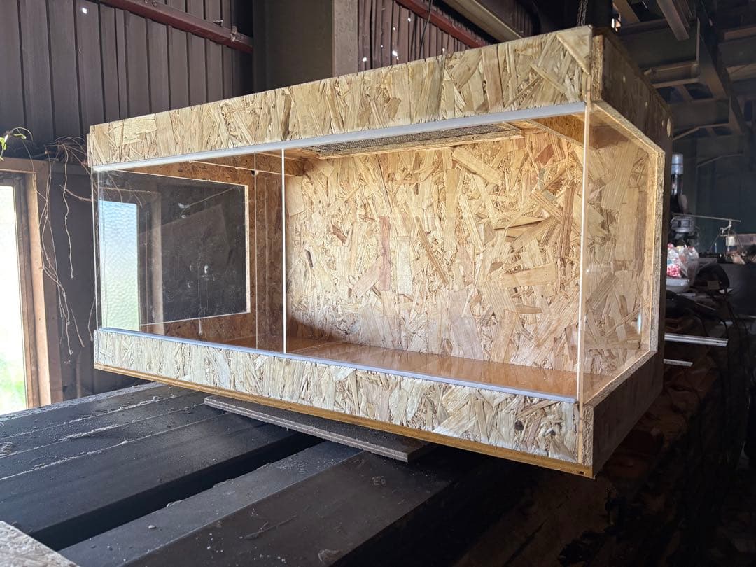 爬虫類ケージ 90×45×45 サイドアクリル サマーセール 爬虫類 ケージ