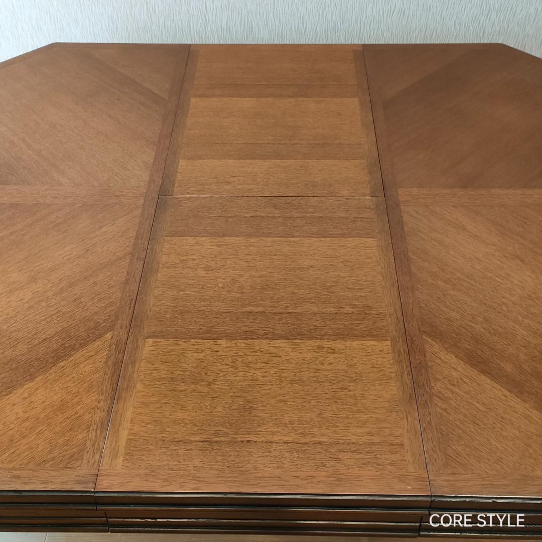 マルニ木工　地中海ロイヤル　ダイニングテーブル　伸長式