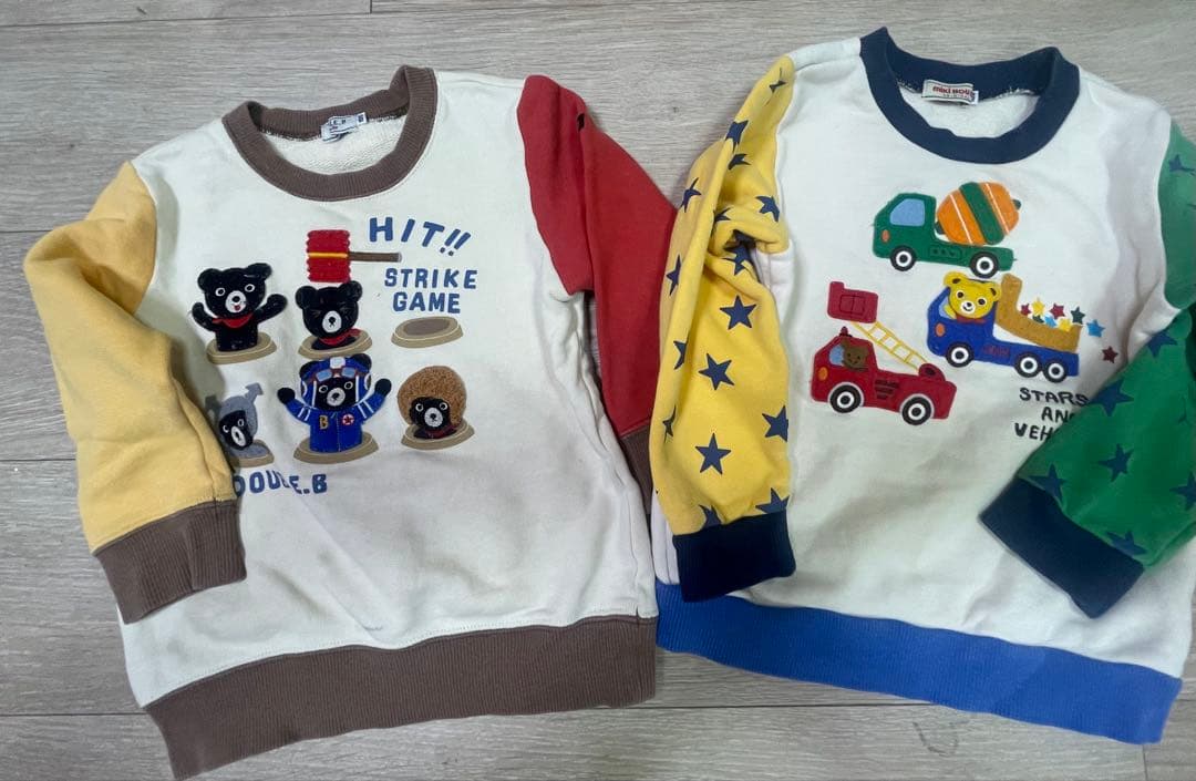 専用‼️ミキハウス　DOUBLE B トレーナー ズボン100cm 12点セット