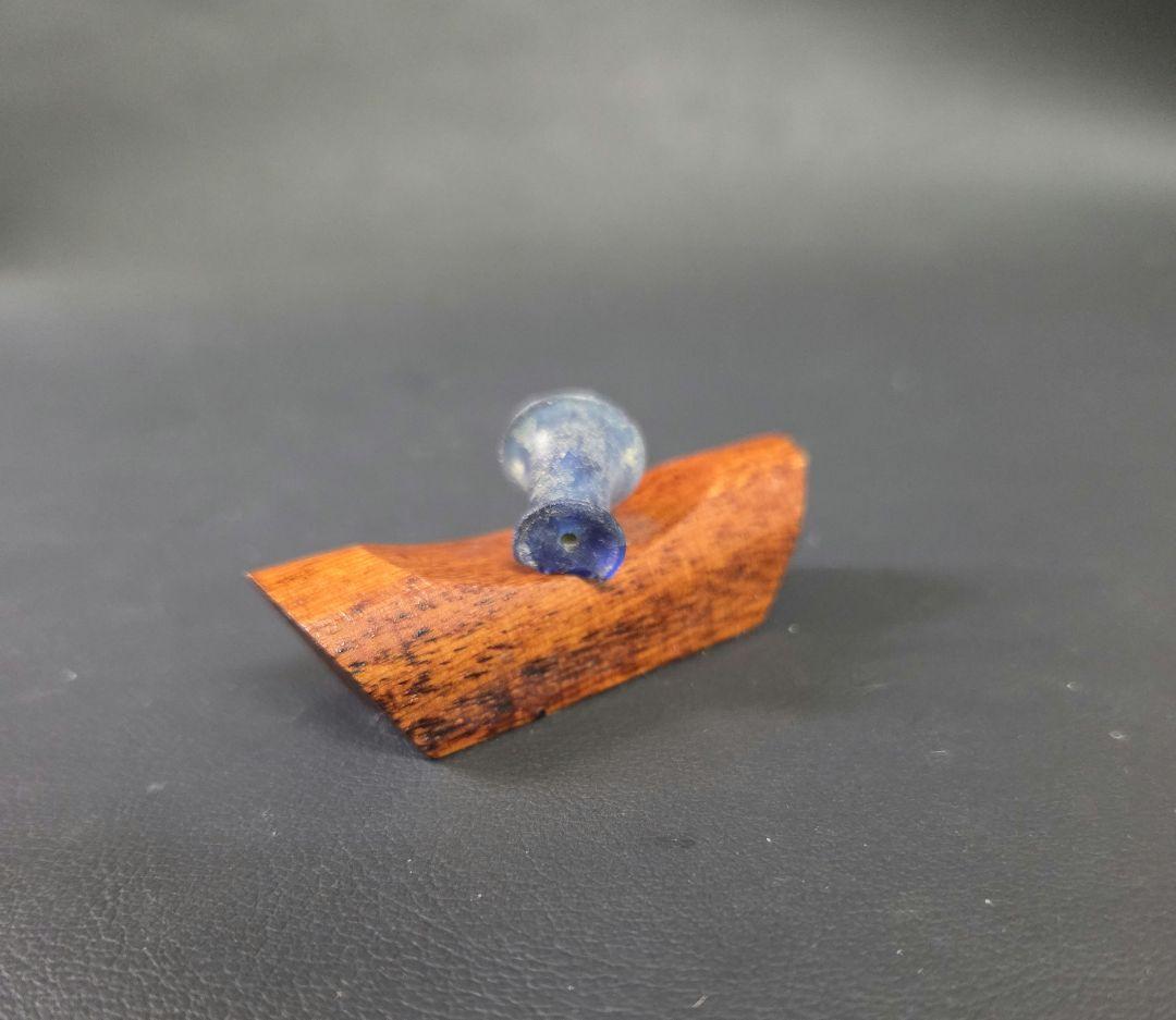 797 とんぼ玉 蜻蛉玉 耳当 じとう 骨董 貴重 珍品 ！