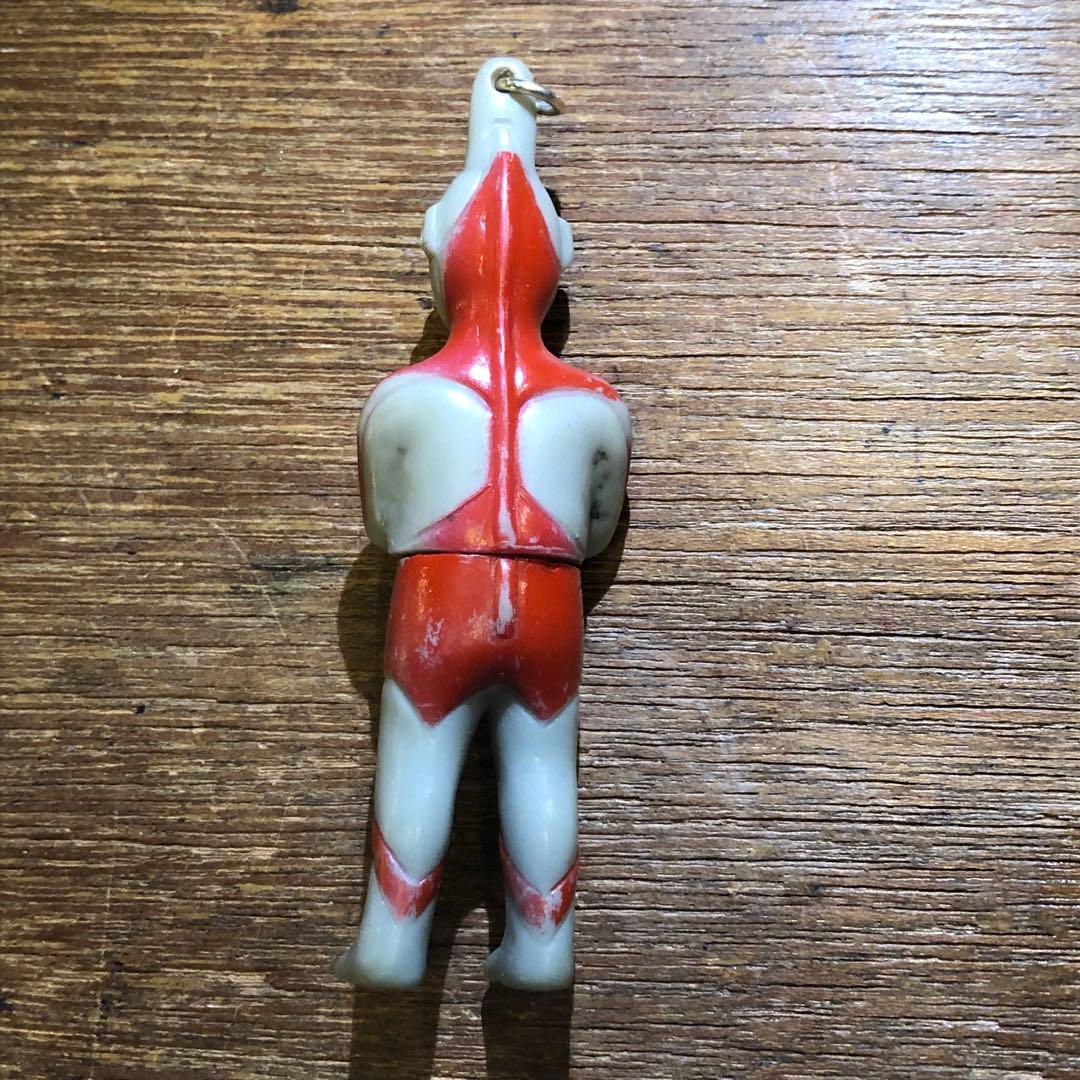 1967年製 ウルトラセブン ソフビ人形 ペンダント 円谷プロ 当時物