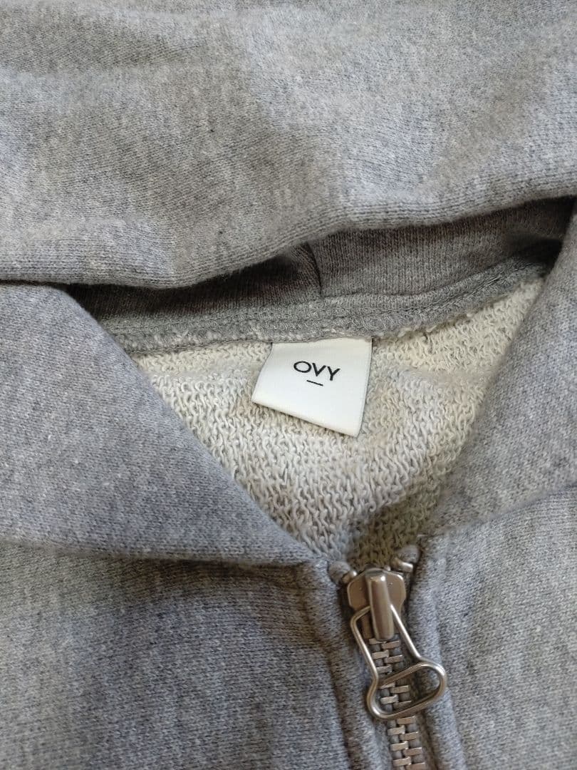 トップス OVY American Cotton Heavy OZ Zip Hoodie